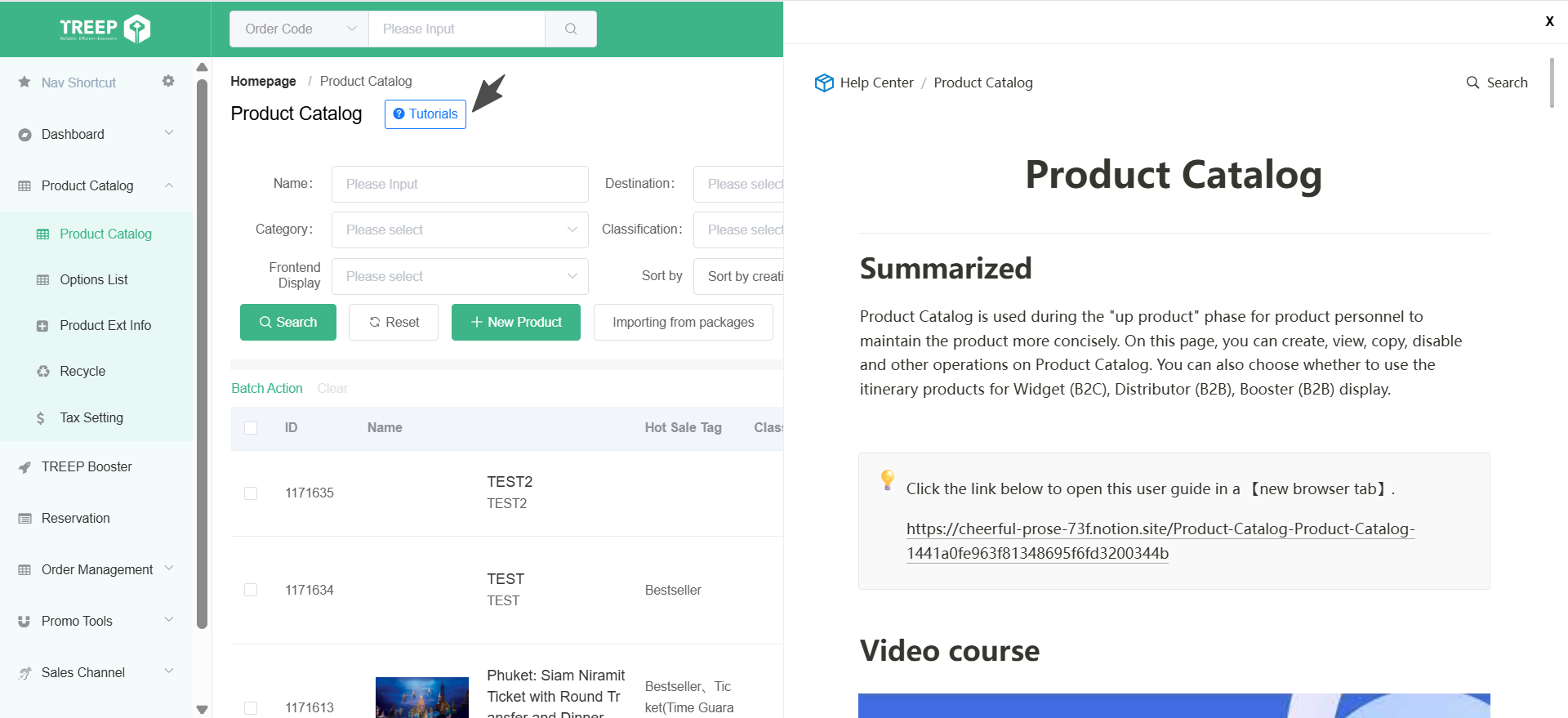 Tour Reservation Software’s Tutorials