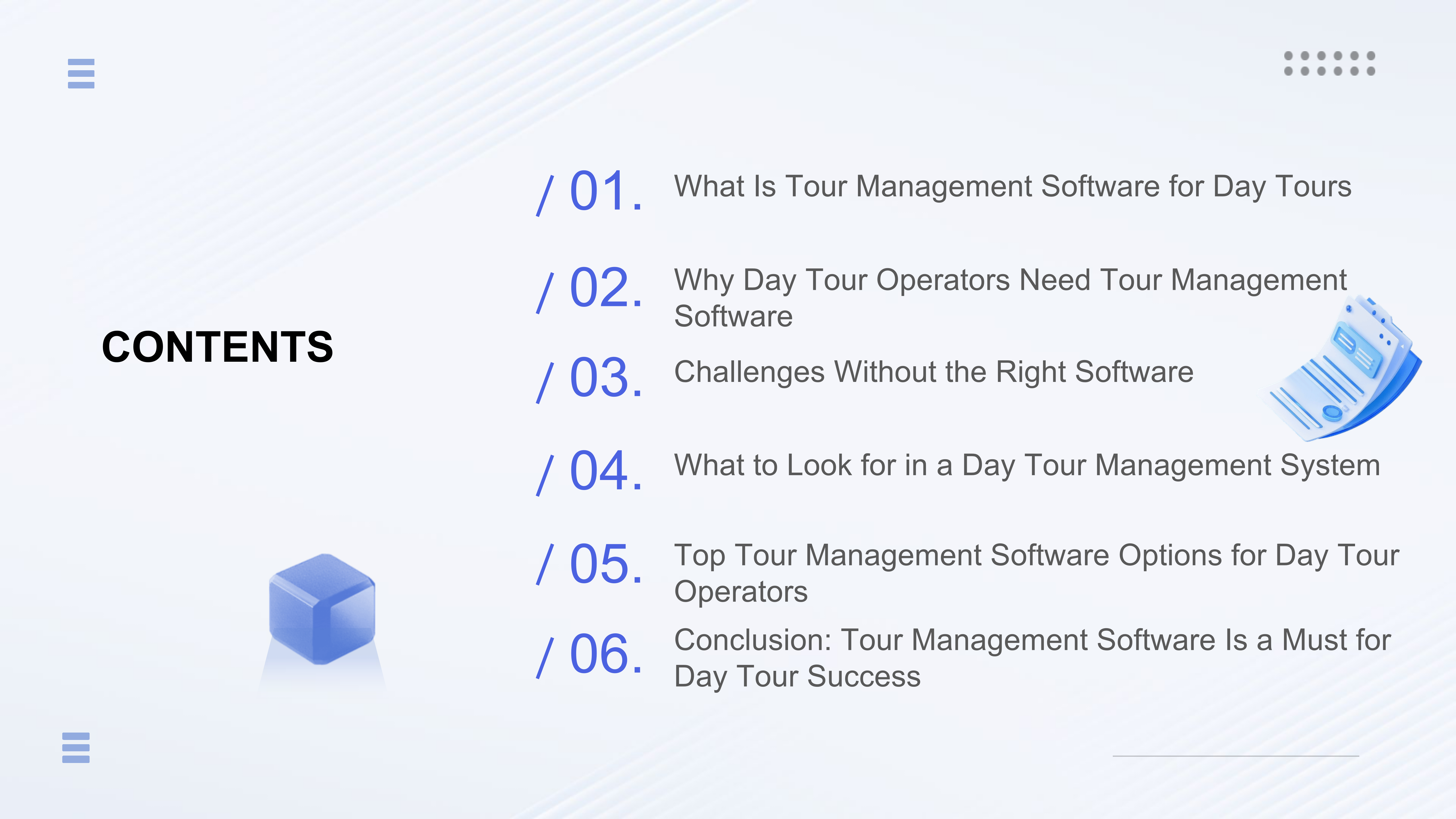 Table of Contents